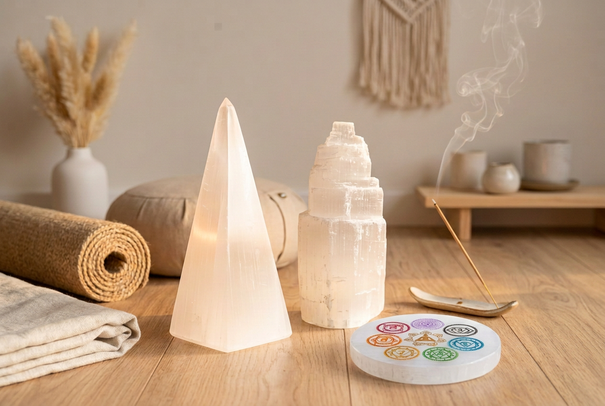 5 façons d'intégrer une lampe en sélénite pour une décoration zen et moderne
